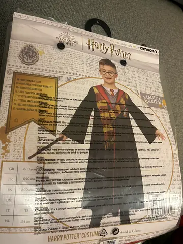 Childrens Harry Potter Costume (Gryffindor) - New in Pack