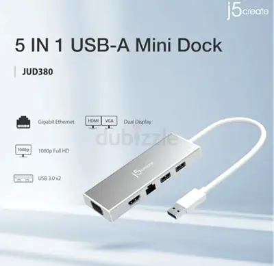 Mac PC Dock 5in1