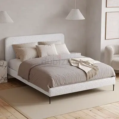 Queen size Brand New upholstered Bedframe with headboard