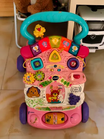 VTech Interactive Baby Walker - Pink, Learning Activity Center