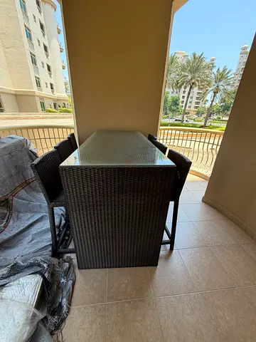 Balcony dining set