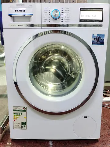 Siemens latest model iq800 9 kg washer 1600 rpm speed for spin inside light