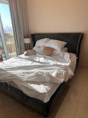 King size bed with mattress