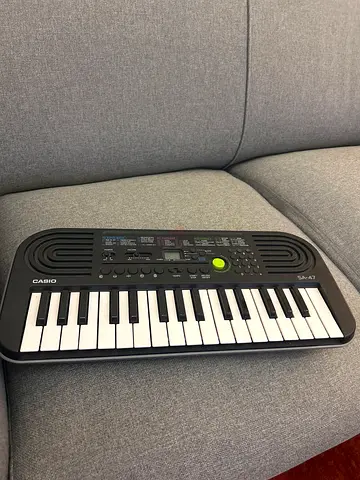 Casio 37-Key Mini Keyboard - Compact Portable Practice Keyboard
