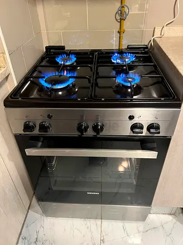 Bosch-Freestanding Gas Cooker 60Cm Stainless Steel HGA120B51M , DELIVERY + WARRANTY