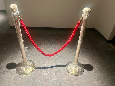 Retractable Queue Barrier
