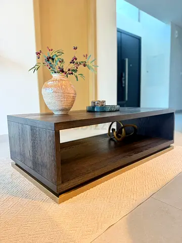 Home Centre Walnut Coffee Table