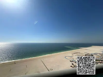 Spacious 3 BHK Duplex Apartment for Yearly Rent in Corniche Residence Tower | Luxury Living with Stunning Views