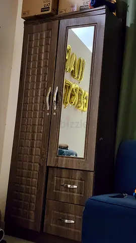 Wooden cupboard  Bed