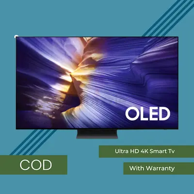 Samsung 77 Inch Class OLED S91F 120Hz (Up to 144Hz) 4K Samsung Vision AI Smart TV 2025 77S91F