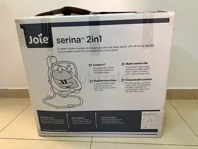 Joie Serina 2-in-1 Baby Rocker and Swing (boxed) barely used