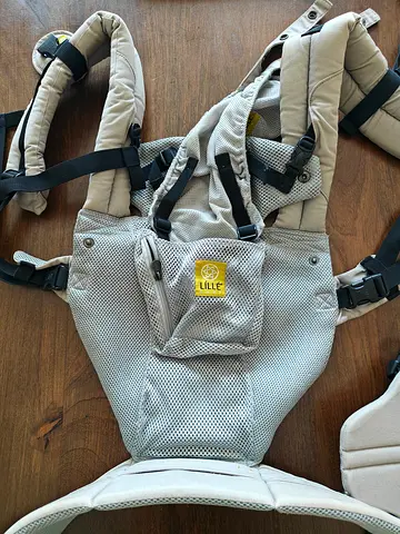 LÍLLÉbaby Ergonomic Mesh Baby Carrier - Light Grey
