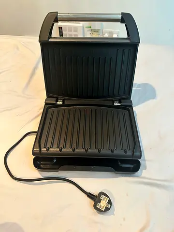 Geore Foreman Electric contact grill / panini press - used, working