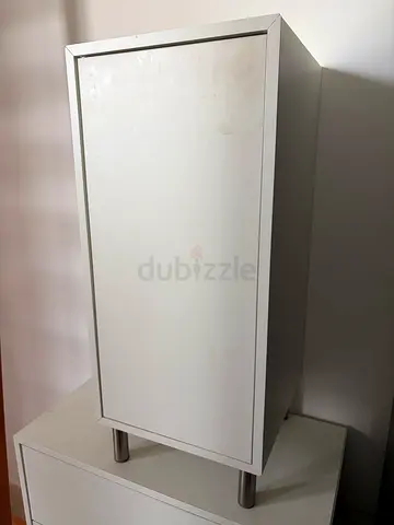 White small cabinet (80x35x35 cm)