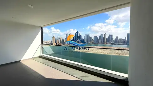 Luxurious Brand New 3BR + Maids Room || Beachfront || Big Balcony || 2 Car Parking Free