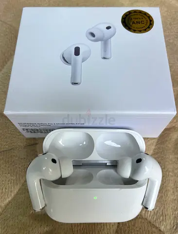Used True Wireless Earbuds with Charging Case (White) - ANC Style