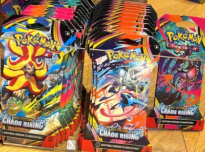 Pokémon TCG: Chaos Rising Booster Packs (Multiple Packs)