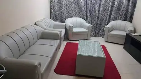 Luxury Upholstered Sofa Set – Timeless Design