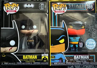 Pair of Funko Pop! Batman Figures - Rare Brand New