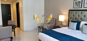 Furnished Studio | Celestia A | Balcony | Community View