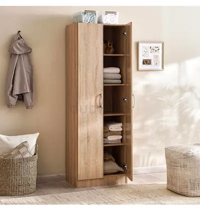 Arlington 2 Door Wardrobe Engineered Wood