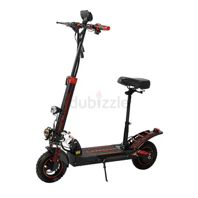 Kugoo Electric Scooter with Seat and Off-Road Tires