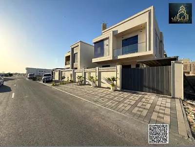 Villa with a large land area on Sheikh Mohammed bin Zayed Street, excellent finishing