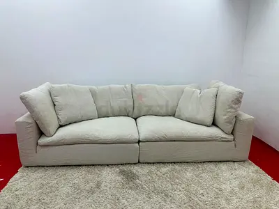As perfect condition the loom collection two pieces sofa