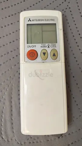 Mitsubishi Electric Aircon Remote (White) - Used