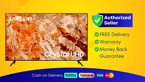 Samsung 50 inch TV, Smart - 4K ● Brand New | 1 Year Warranty | FREE Delivery