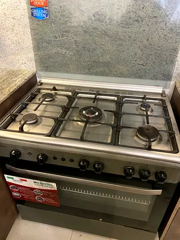 5-burner Gas Cooker with Oven - Fratelli Onofri 90cm Italian