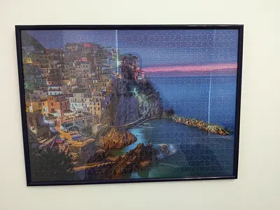 A puzzle portrait for sale