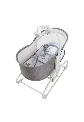 Baby Bassinet, balance swing, a bouncer model and a baby cradle with 4 in 1 Deluxe Multi-functional