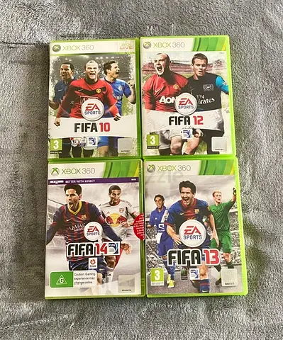 FIFA 10, FIFA 12, FIFA 13, FIFA 14 - XBOX 360