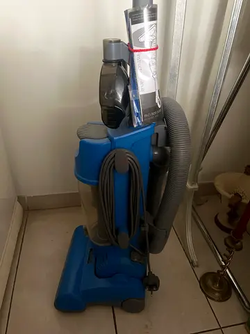 VAX model V-120 floor mate - Blue Upright Vacuum Cleaner with Attachments