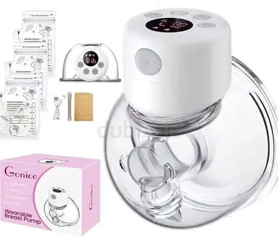Wearable breast pump