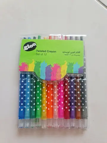 Crayon pens multicolour new