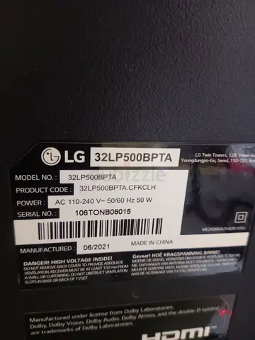 LG 32 TV FOR SALE!!!