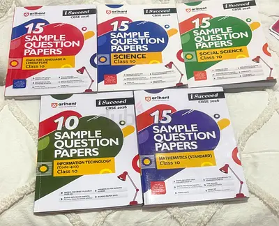 Arihant Sample papers CBSE 2026 for grade 10