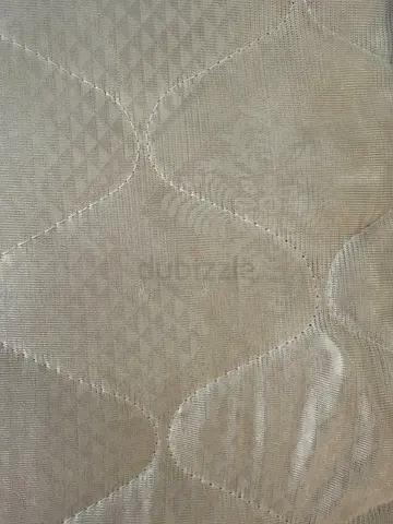 Quilted Mattress Topper / Used Mattress Surface - Neutral Beige