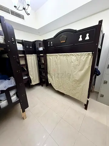 Bed Space Al Barsha 1 | New Building | Metro Walk | 24x7 Security