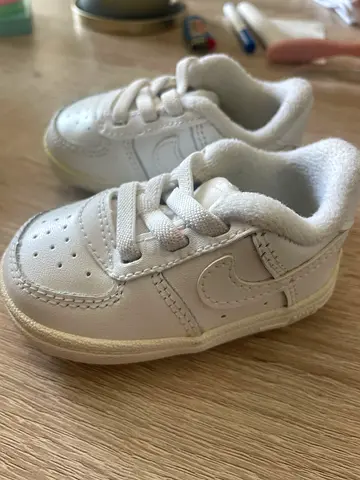 Baby White Nike Sneakers