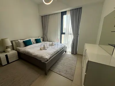 Queen Size Bed with Mattress and Bedroom Set - Good Condition