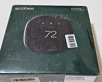 Ecobee 3 lite 2nd Generation Thermostat EB-STATE3LT-02 Sealed Box