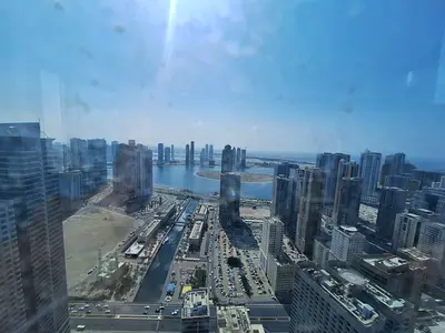Sea view, the most beautiful two rooms and a hall, a parking gym, a swimming pool, a balcony, a month for free, a store for all master rooms, a very l
