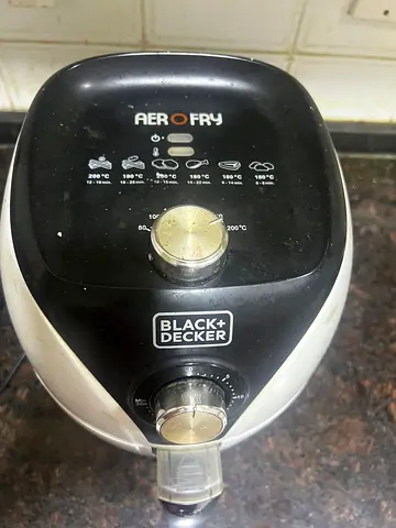 Black+Decker Aerofry Air Fryer - 2.6L (Used, Good Working Condition)