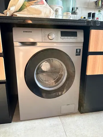 Samsung Front Load Washing Machine - 7kg (Silver) - Good Condition