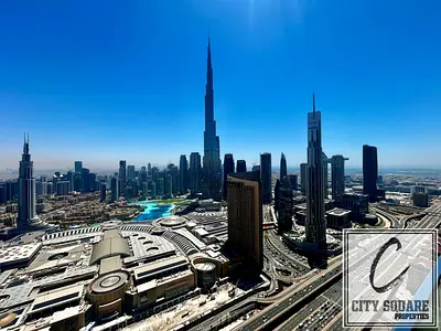 Fully furnished I Burj khalifa & fountain view
