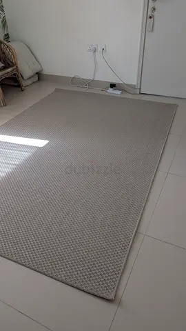 MORUM IKEA rug - light grey, good condition