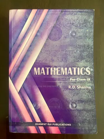 Mathematics for Class IX by R.D. Sharma (Dhanpat Rai Publications) - Paperback